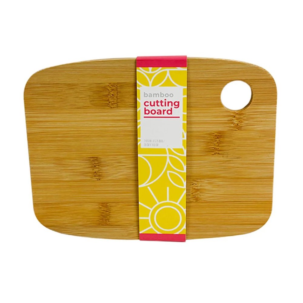 Bamboo Cutting Board - Size: 7.875" L x 5.75" W